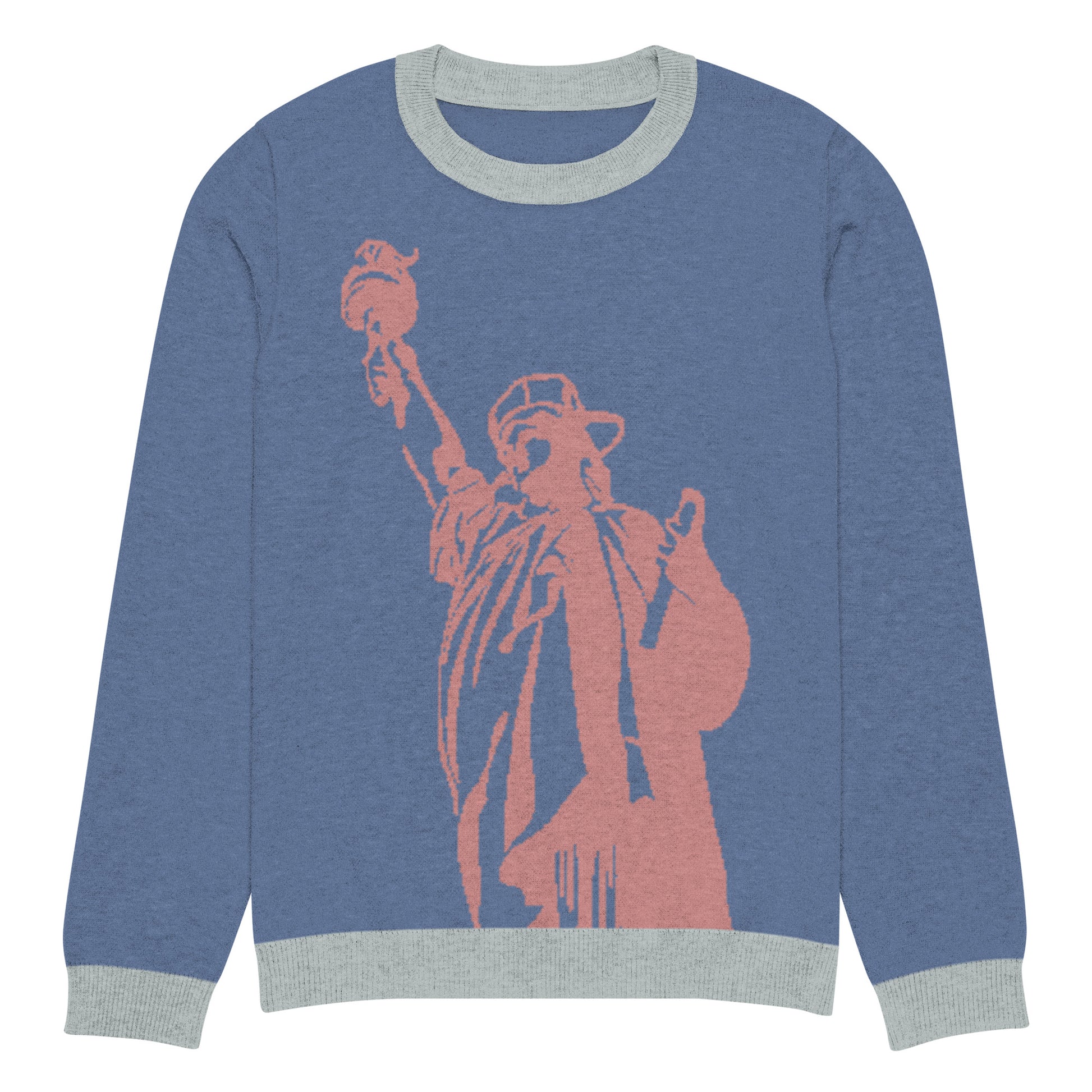 mens blue sweater |hi post