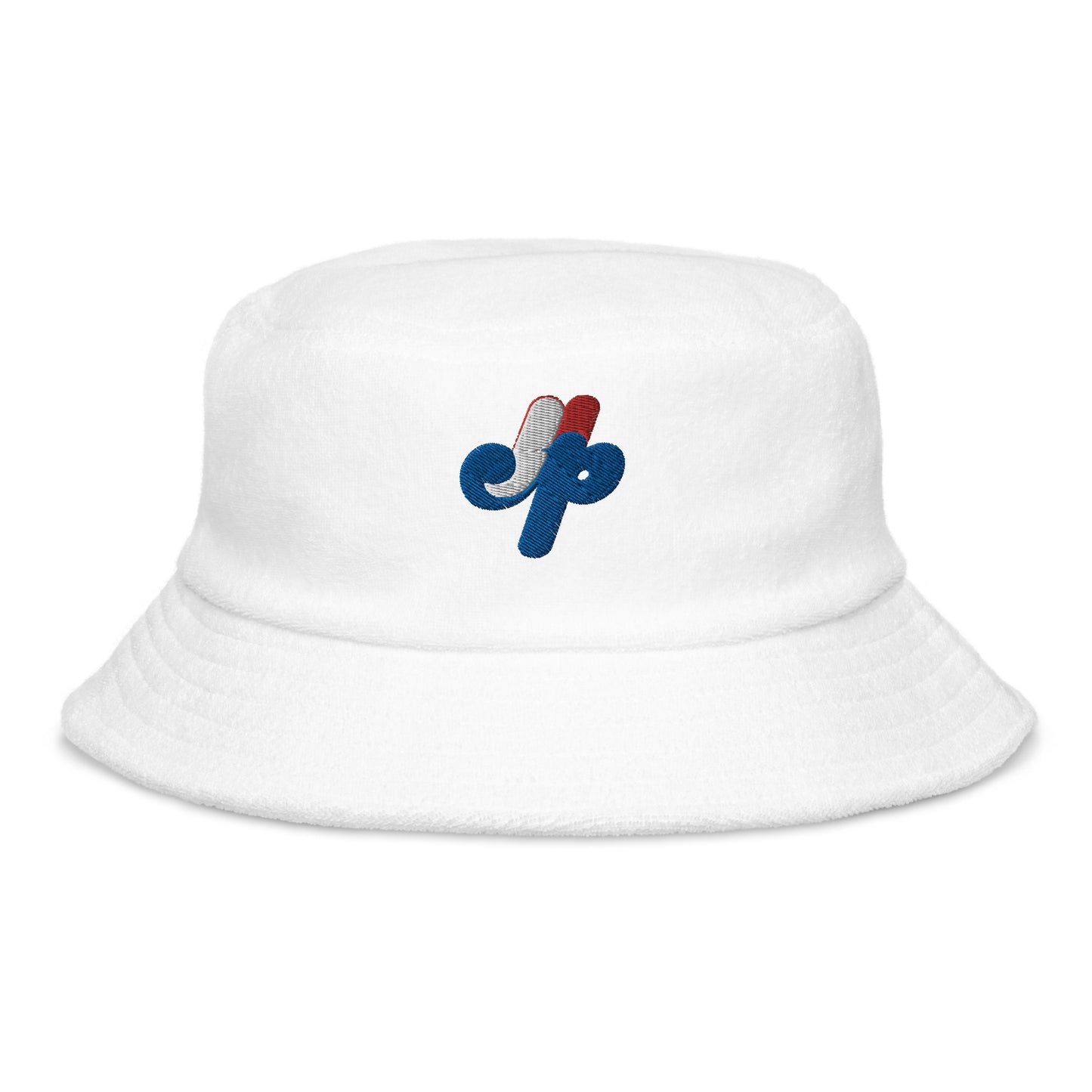 Hi Post EXPOS'D Unstructured Terry Cloth bucket hat
