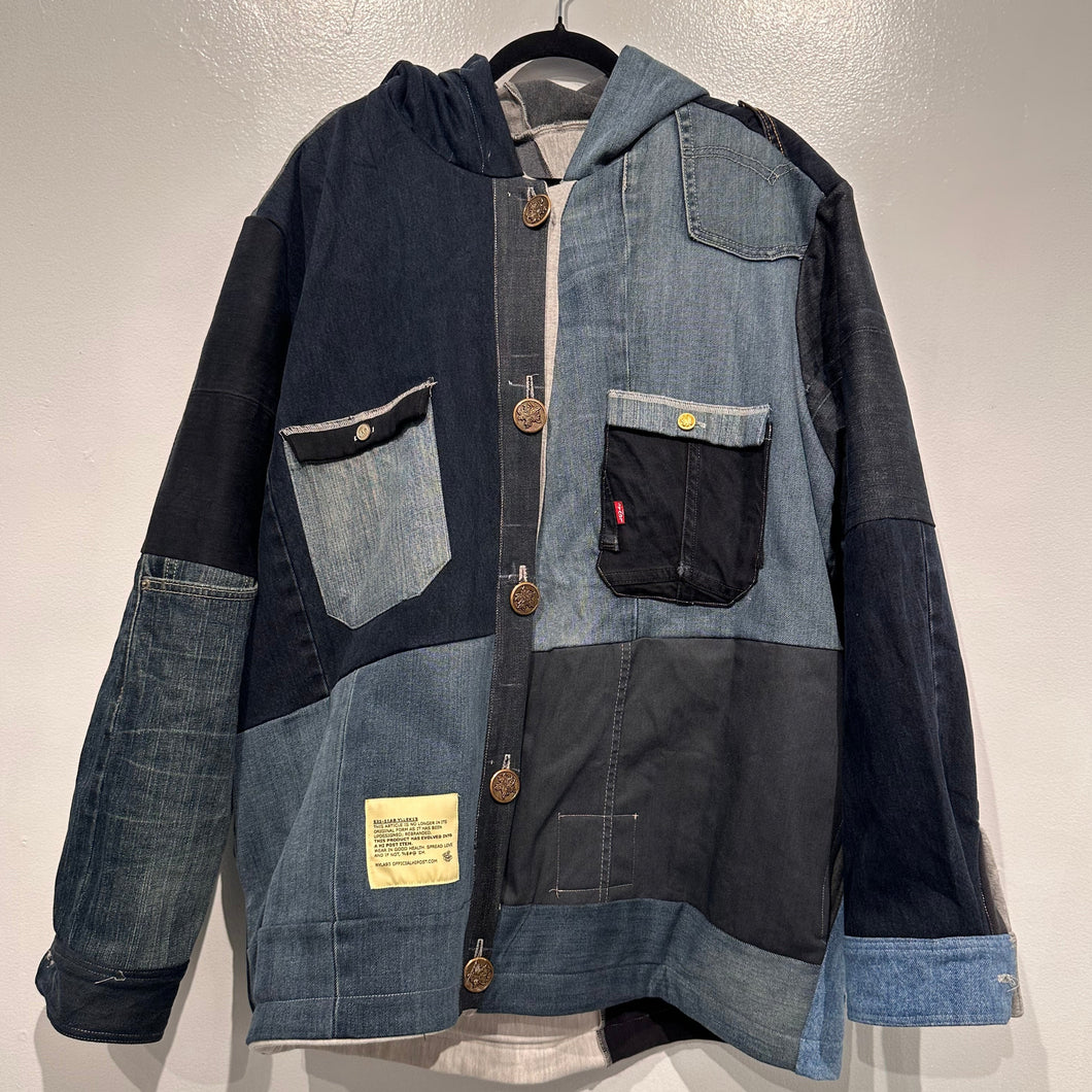 Hi Post HOODED JACKET Reversible 1 of 1: the 