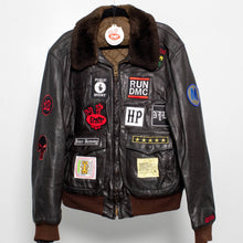 Load image into Gallery viewer, Hi Post RGLR PPL Flight Jacket aka the Dom Cruz (Vintage Leather), Size L, Brown 1 of 1