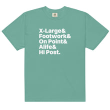 Load image into Gallery viewer, Hi Post HISTORY LESSON Garment-dyed heavyweight T-shirt
