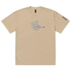 Hi Post DIRTY 30 Oversized faded t-shirt