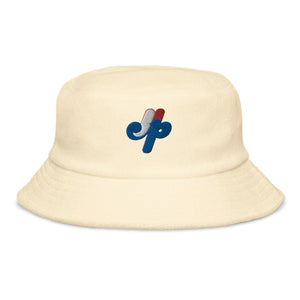 Hi Post EXPOS'D Unstructured Terry Cloth bucket hat