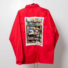 Load image into Gallery viewer, Hi Post RGLR PPL Bodega Coach Jacket  (1 of 1, RED)