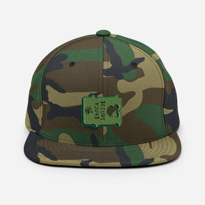 Hi Post GREEN CLASP "Cake" Limited Edition Snapback Hat