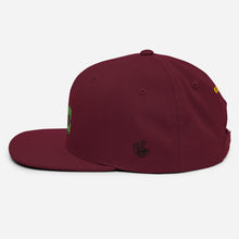 Load image into Gallery viewer, Hi Post GREEN CLASP &quot;Cake&quot; Limited Edition Snapback Hat