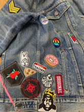 Load image into Gallery viewer, Hi Post CUSTOM VINTAGE Levi’s Denim Jacket 1 of 1: “FTH”