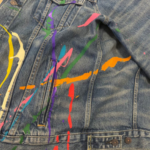 Hi Post CUSTOM VINTAGE Levi’s Denim Jacket 1 of 1: “FTH”