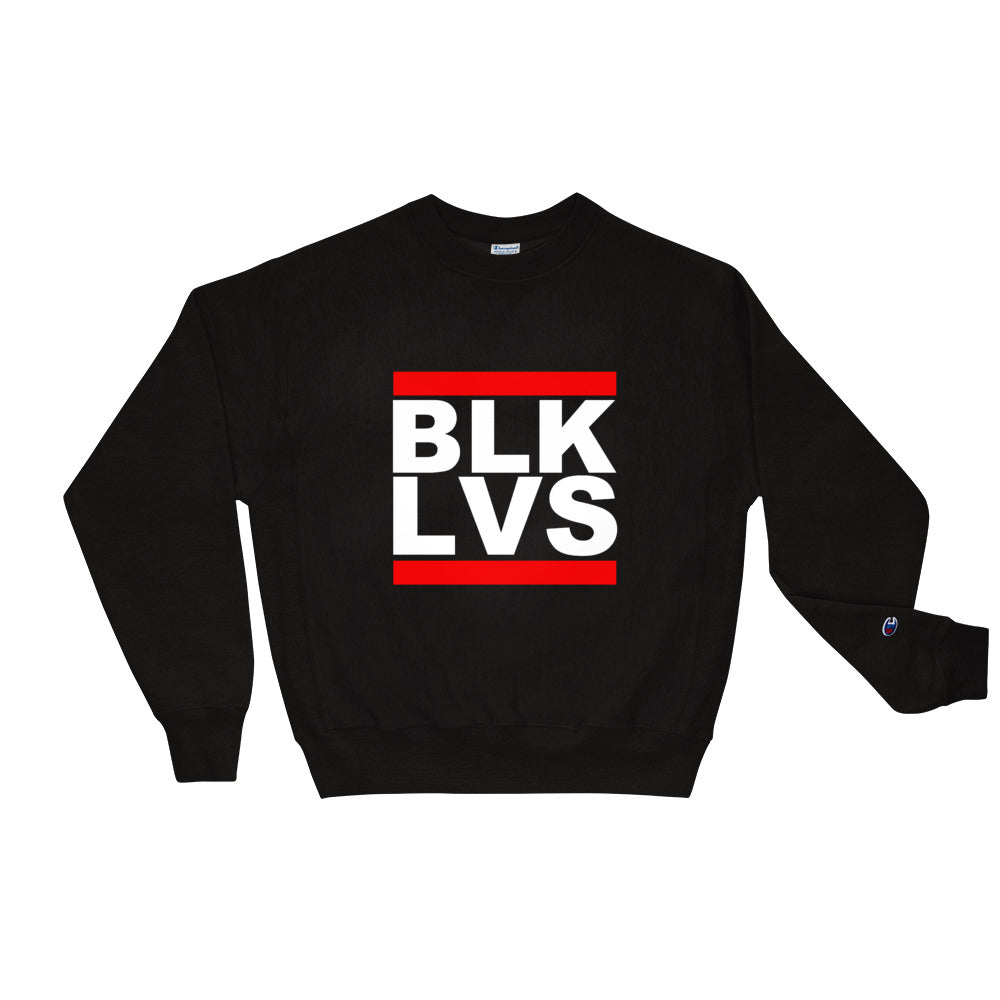 Hi Post BLK LVS Champion Sweatshirt