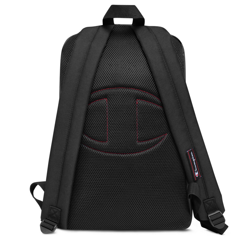 Hi Post BLK LVS Embroidered Champion Backpack